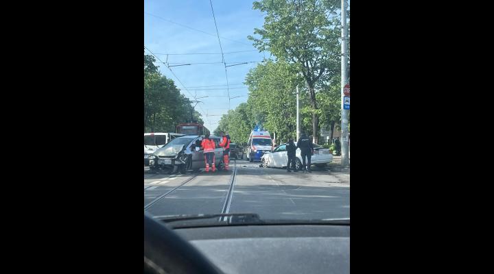 Accident pe Șoseaua Vestului din Ploiești 