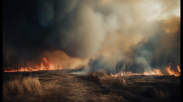 Record de incendii de vegetație, în iunie 2024. Statisticile ANPM indică o cifră de aproape trei ori mai mare decât în perioada similară a anului trecut