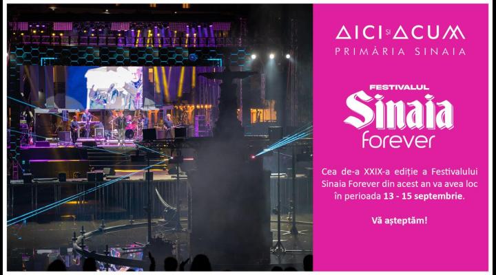 Sinaia Forever, cel mai așteptat eveniment al toamnei, va avea loc în perioada 13-15 septembrie 