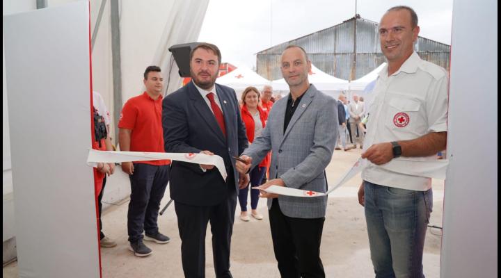 Depozit zonal de materiale pentru situații de urgență, inaugurat/Va deservi și județul Prahova