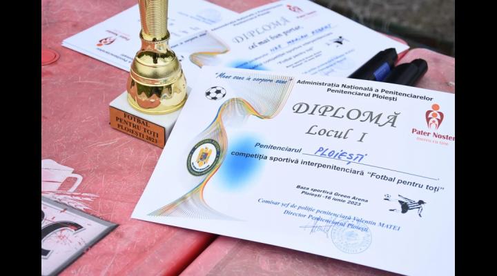 Competiție sportivă interpenitenciară"Fotbal pentru toți"   