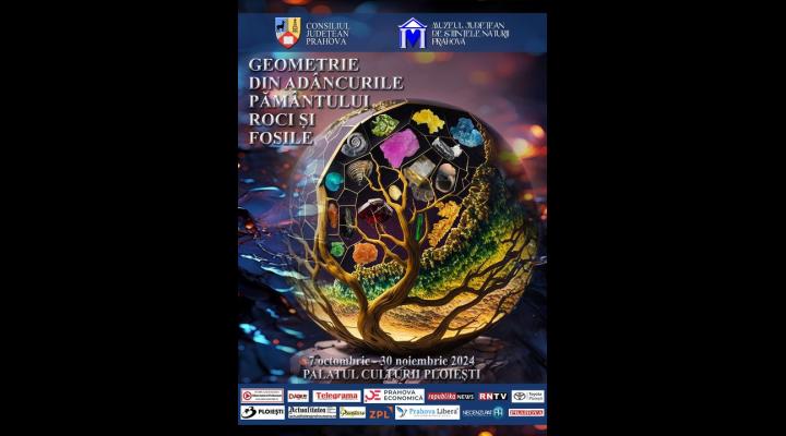 Expoziția „Geometria formelor – roci și fosile”, fascinanta lume a mineralelor, la Muzeul de Științele Naturii