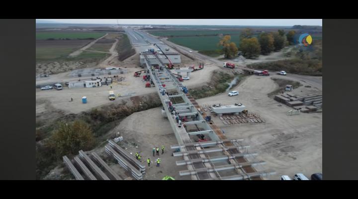 Tragedie pe Autostrada A7/ Un muncitor si-a pierdut viața în urma unei explozii 