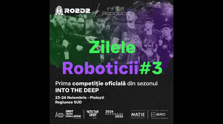 ”Zilele Roboticii ”, la Ploiești, la final de noiembrie