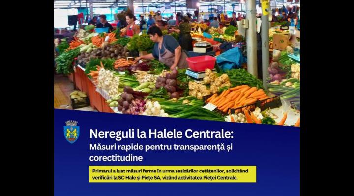 Șeful Pieței Centrale din Ploiești, destituit în urma controlului dispus de primarul Mihai Polițeanu