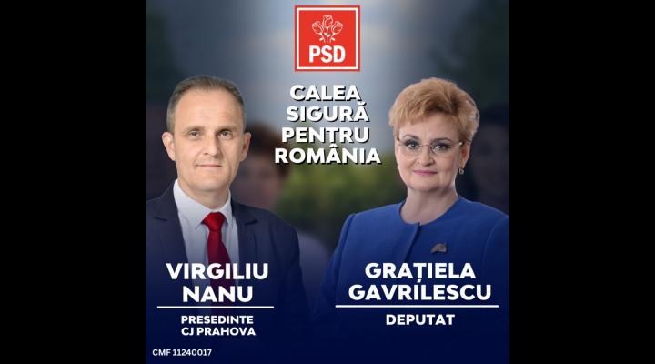 Grațiela Gavrilescu - candidat PSD Prahova pentru un mandat de deputat: „Voi continua să militez pentru un mediu curat și o viață mai bună pentru prahoveni”