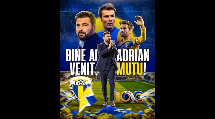 Anunțul oficial al FC Petrolul Ploiești: Adrian Mutu este noul antrenor principal al echipei 