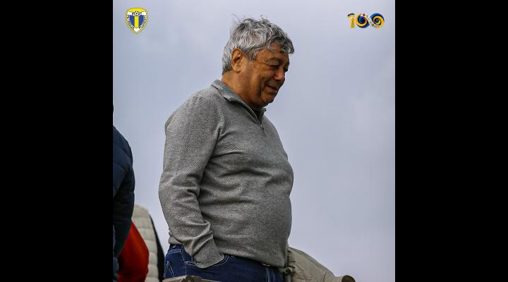 Mircea Lucescu și  staff-ul său, la jocul dintre Petrolul Ploiești și Orduspor 1967