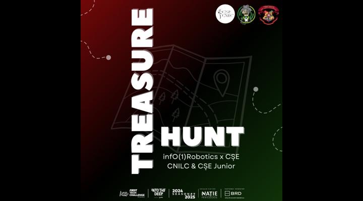 Un nou Treasure Hunt organizat de infO(1)Robotics