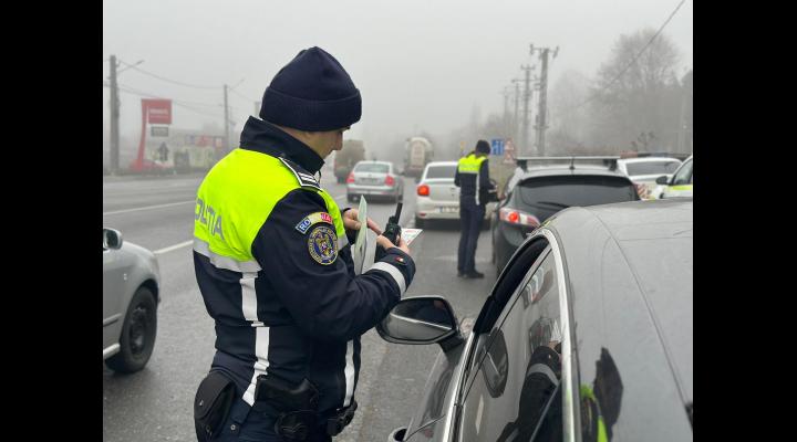 Amenzi de peste 15.000 de lei, în urma unei razii de amploare pe DN1 B