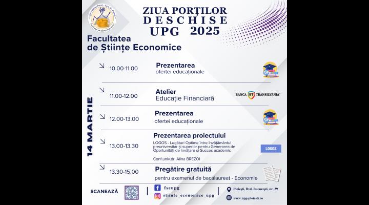 Ziua Porților Deschise la Universitatea Petrol-Gaze din Ploiești