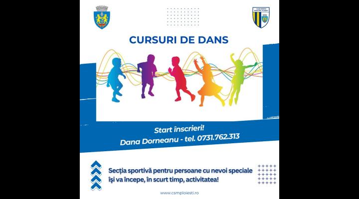 De la 1 Iulie, cursuri de dans la CSM Ploiești pentru copilași cu nevoi speciale 