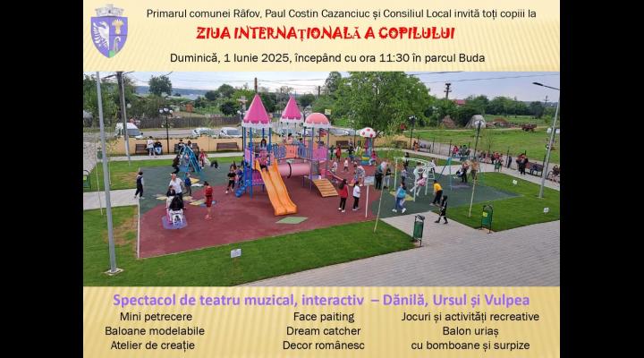 Ziua Internațională a Copilului, sărbătorită în comuna prahoveană Râfov