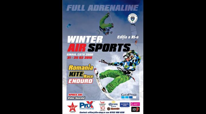 Winter Air Sport, adrenalina si provocare, incepe pe 21 februarie la Sinaia, cota 2000