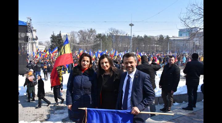 Deputatul PMP - Catalina Bozianu: "Marea Adunare Centenară de la Chișinău a fost un moment important pentru mișcarea unionistă de pe ambele maluri ale Prutului, în care PMP este vârf de lance"