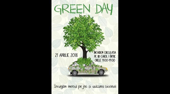 21 Aprilie - GREEN DAY, ziua in care se merge pe jos sau cu bicicleta la Sinaia