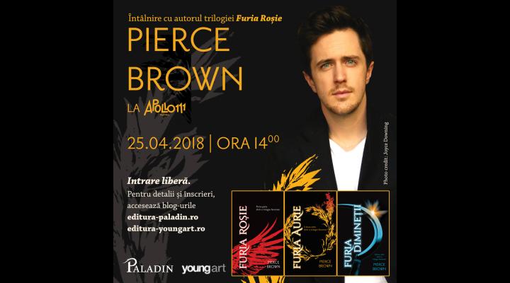Scriitorul american Pierce Brown vine la Ploiești. Afla cand si unde
