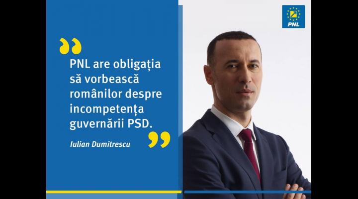 Iulian Dumitrescu, senator PNL: Guvernul nu a găsit încă bani pentru plata salariilor și pensiilor