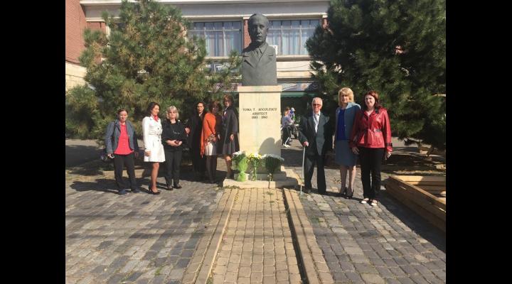 Profesorul arhitect Toma T. Socolescu a fost comemorat la Ploiesti