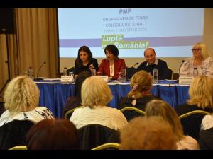 Colegiul Național al Organizației de Femei a PMP, organizat la Sinaia