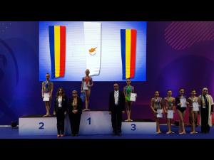 Gimnastele Denisa Stoian și Miruna Ciocîrlan, 6 medalii obținute la "Heliopolis Tournament"