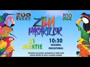 "Ziua păsărilor", la Zoo Bucov, duminică, 31 martie