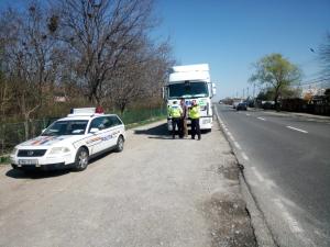 Peste 1200 de amenzi date de Politia Rutiera, in doua zile