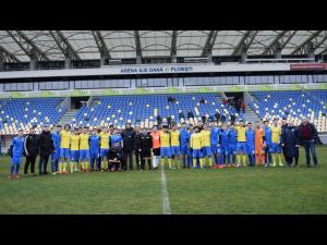 Amical "de gală" pe arena "Ilie Oană" pentru echipele "U19" ale CSM Ploiești și FC Petrolul Ploiești