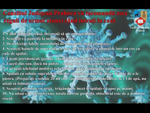 10 reguli care se recomandă la intrarea în casă ce diminuează riscul infectării cu coronavirus. Sfaturi de la CJ Prahova