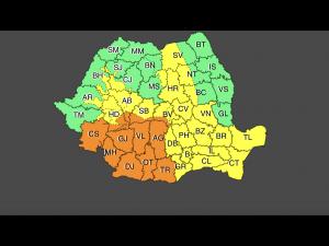 COD GALBEN de vânt și precipitații mixte în Prahova. Sunt așteptate și ninsori pe întreg județul