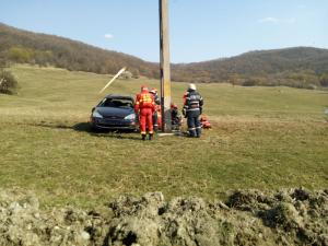 FOTO: UPDATE: Soferul nu avea permis si era baut! Accident grav în Telega/O victimă, preluată cu elicopterul