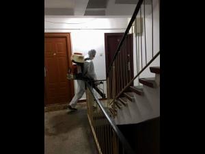 Primaria Municipiului Ploiesti - program dezinfectie blocuri - zona Nord - 03.04.2020