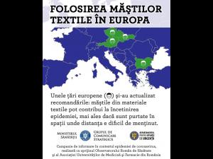 Măștile simple chirurgicale au o protecție net superioară celor textile
