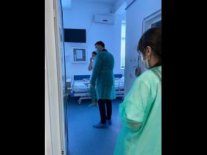 FOTO: Primarul Ploiestiului a verificat situatia Spitalelor Schuller si de Pediatrie