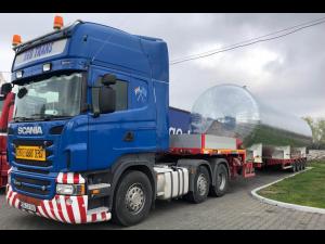 Circulație îngreunată în Prahova și Ilfov din cauza unor agabaritice