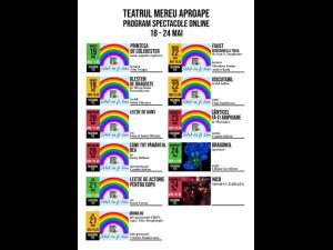 Program spectacole online ale Teatrului Toma Caragiu in perioada 18 - 24 mai
