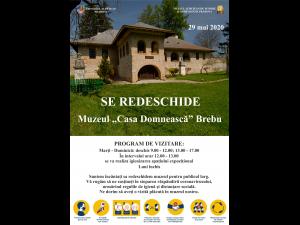 Vineri se redeschide Muzeul "Casa Domnească" Brebu/Vezi în ce condiții