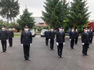 30 de elevi de la Scoala de Pompieri Boldesti Scaieni au depus juramantul militar