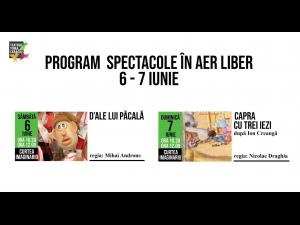 Spectacole in aer liber la Teatrul de Animatie pentru copii si tineret IMAGINARIO
