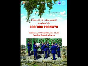 Concert de promenadă susținut de Fanfara "Prahova", la Grădina Botanică  