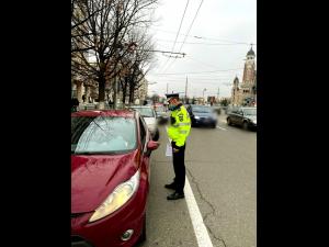 Sute de sanctiuni pentru soferi si pietoni, in urna raziei de ieri din Ploiesti si localitatile limitrofe