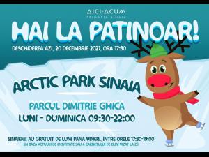 Patinoarul din Sinaia a fost deschis