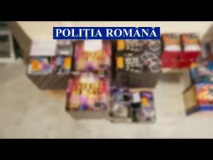 200 kilograme de articole pirotehnice, confiscate de polițiștii prahoveni