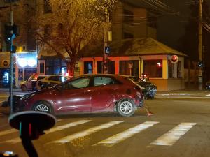 FOTO O persoană, rănită în urma unui accident produs în Ploiești