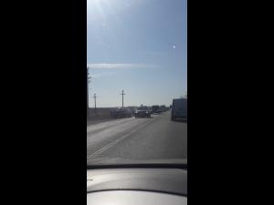 Trafic ingreunat la Blejoi din cauza unui accident - FOTO