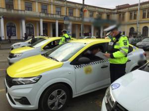 Taxi-urile din Ploiesti, verificate de politisti in aceste momente