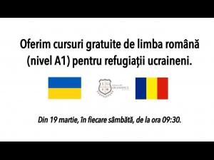 Cursuri gratuite online de limba romana pentru refugiatii ucraineni