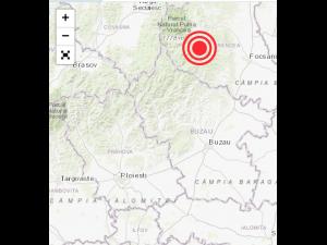 Cutremur cu magnitudinea ML 4.2, produs în Vrancea, la adâncimea de 110 km