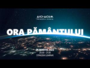 “Ora Pământului”, marcată și la Sinaia/ Lumina stradală va fi oprită pe 26 martie între 20.30 – 21.30