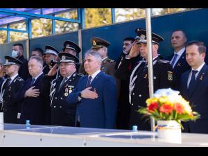 Ministrul Afacerilor Interne, Lucian BODE, a participat la ceremonia de absolvire a noii promoţii a Şcolii de Agenţi de Poliţie Vasile Lascăr Câmpina